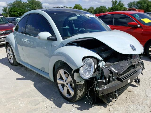 3VWRW3AG0AM025799 - 2010 VOLKSWAGEN NEW BEETLE BLUE photo 1