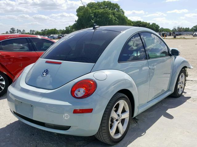 3VWRW3AG0AM025799 - 2010 VOLKSWAGEN NEW BEETLE BLUE photo 4