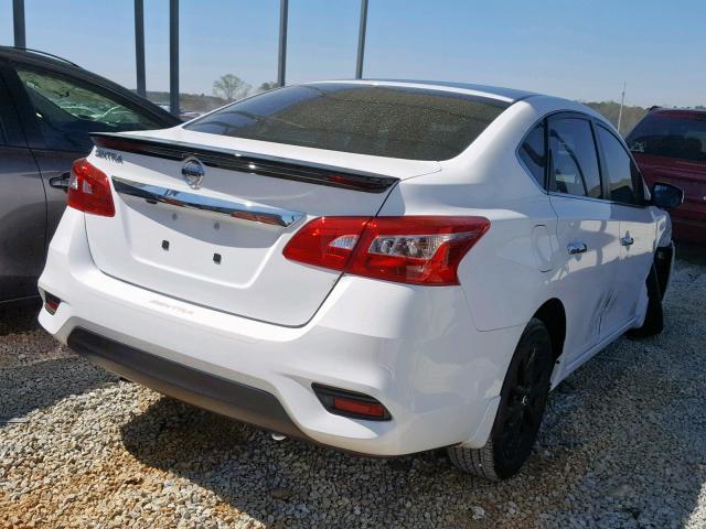 3N1AB7APXJY258586 - 2018 NISSAN SENTRA S WHITE photo 4