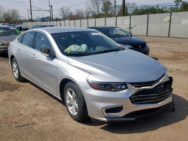 1G1ZB5ST6GF190635 - 2016 CHEVROLET MALIBU LS SILVER photo 1