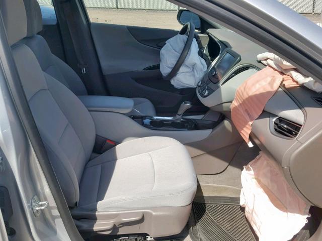 1G1ZB5ST6GF190635 - 2016 CHEVROLET MALIBU LS SILVER photo 5