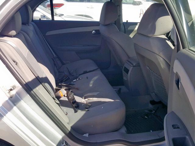 1G1ZB5E16BF165091 - 2011 CHEVROLET MALIBU LS SILVER photo 6
