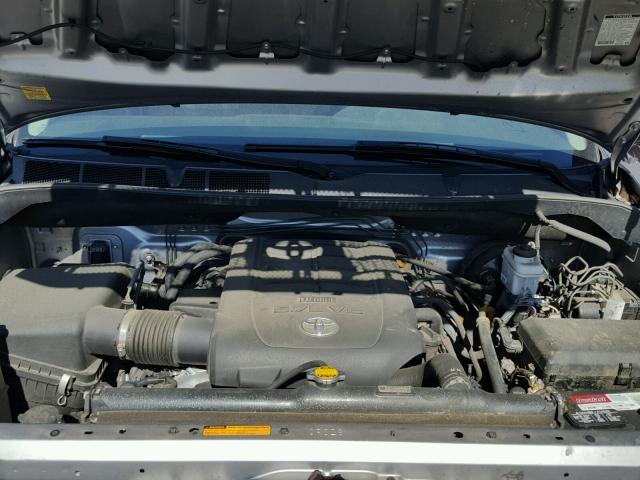 5TFDW5F16DX275530 - 2013 TOYOTA TUNDRA CRE SILVER photo 7