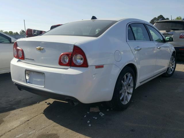 1G1ZG5E78CF261344 - 2012 CHEVROLET MALIBU LTZ WHITE photo 4