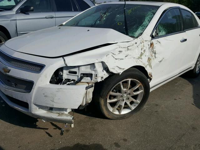 1G1ZG5E78CF261344 - 2012 CHEVROLET MALIBU LTZ WHITE photo 9