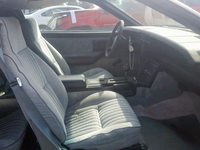 1G1AS8711CN161162 - 1982 CHEVROLET CAMARO BER GREEN photo 5