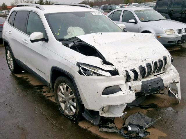 1C4PJMDS6FW662685 - 2015 JEEP CHEROKEE L WHITE photo 1