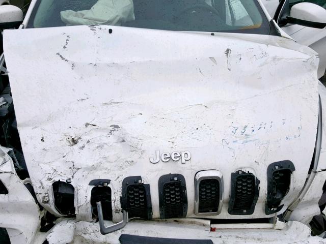 1C4PJMDS6FW662685 - 2015 JEEP CHEROKEE L WHITE photo 7