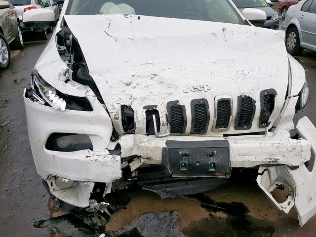 1C4PJMDS6FW662685 - 2015 JEEP CHEROKEE L WHITE photo 9