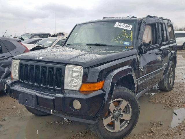 1J8HG48KX6C325878 - 2006 JEEP COMMANDER 黑色 照片 2