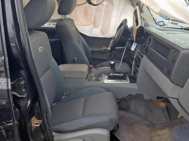 1J8HG48KX6C325878 - 2006 JEEP COMMANDER 黑色 照片 5