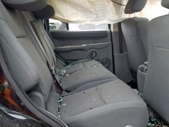 1J8HG48KX6C325878 - 2006 JEEP COMMANDER 黑色 照片 6