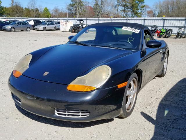 WP0CA2982XU632161 - 1999 PORSCHE BOXSTER BLACK photo 2