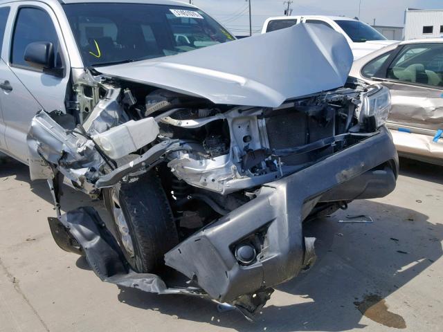 5TFTX4GN0DX022367 - 2013 TOYOTA TACOMA PRE SILVER photo 9