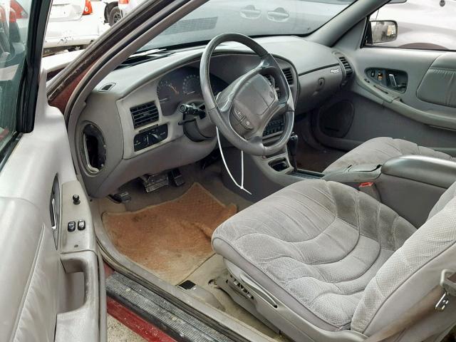 2G4WB12L0S1437565 - 1995 BUICK REGAL CUST RED photo 9