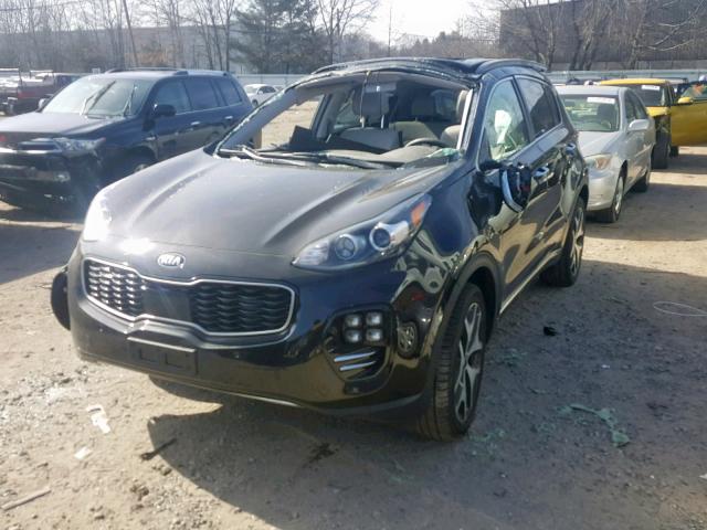 KNDPRCA6XJ7372303 - 2018 KIA SPORTAGE S BLACK photo 2