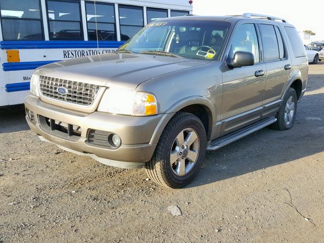 1FMZU85W53UB01096 - 2003 FORD EXPLORER L TAN photo 2