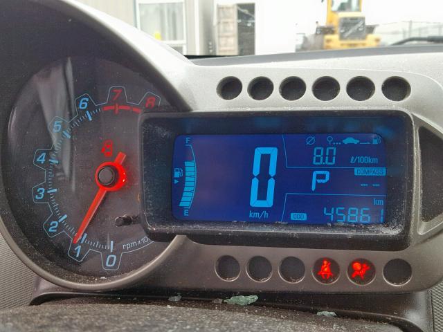 1G1JA5SH6F4123359 - 2015 CHEVROLET SONIC LS SILVER photo 8