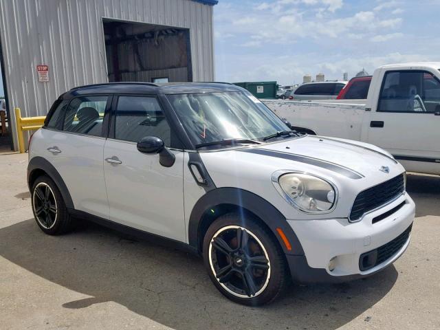 WMWZC3C54BWH98168 - 2011 MINI COOPER S C WHITE photo 1