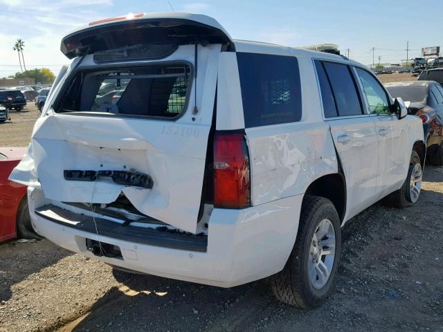 1GNSK3ECXFR582160 - 2015 CHEVROLET TAHOE SPEC WHITE photo 4