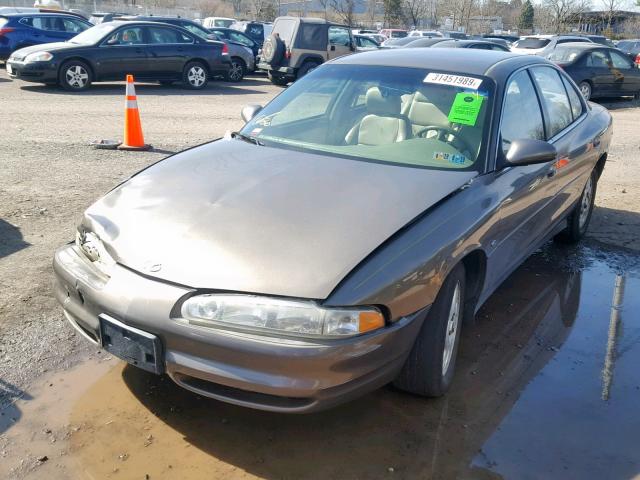 1G3WX52H11F207842 - 2001 OLDSMOBILE INTRIGUE G GOLD photo 2