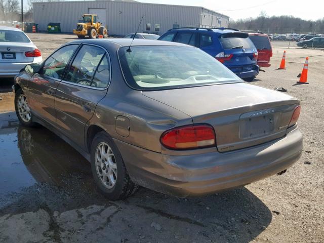1G3WX52H11F207842 - 2001 OLDSMOBILE INTRIGUE G GOLD photo 3