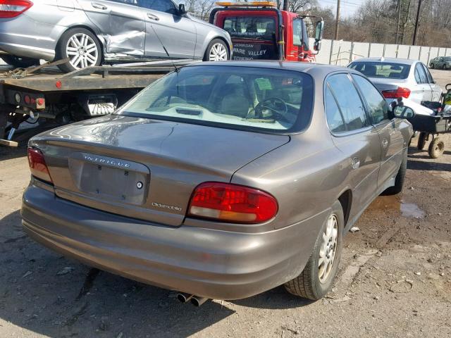 1G3WX52H11F207842 - 2001 OLDSMOBILE INTRIGUE G GOLD photo 4