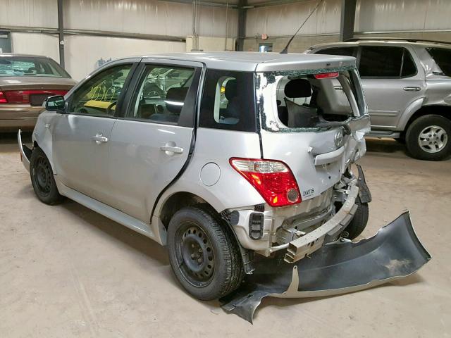 JTKKT624165017591 - 2006 TOYOTA SCION XA SILVER photo 3