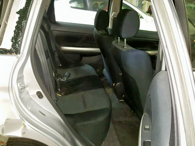 JTKKT624165017591 - 2006 TOYOTA SCION XA SILVER photo 6