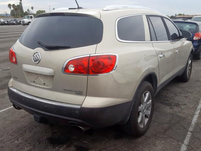 5GAER23748J113909 - 2008 BUICK ENCLAVE CXL  photo 4