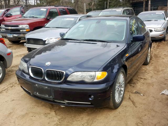 WBAEV53403KM32242 - 2003 BMW 330 I BLUE photo 2