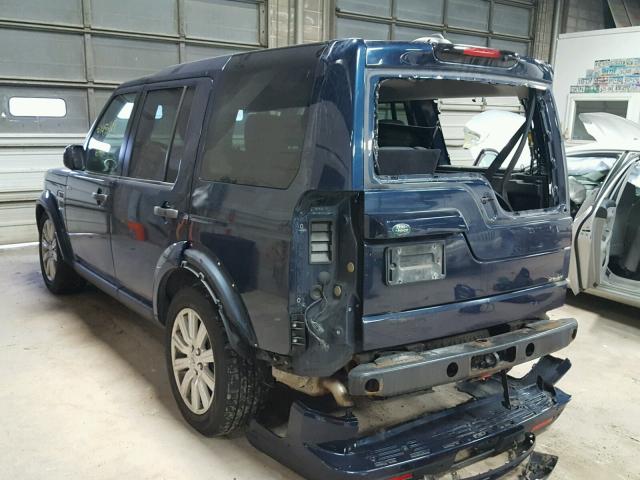 SALAK2D43CA652125 - 2012 LAND ROVER LR4 HSE LU BLUE photo 3