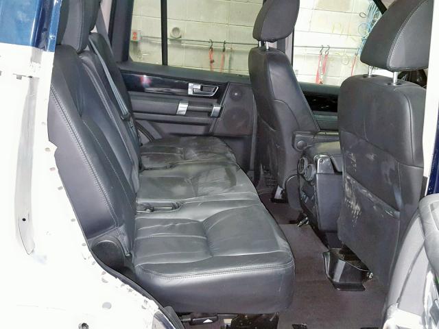 SALAK2D43CA652125 - 2012 LAND ROVER LR4 HSE LU BLUE photo 6