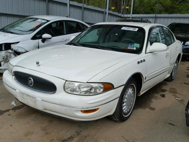 1G4HP54K624202047 - 2002 BUICK LESABRE CU WHITE photo 2