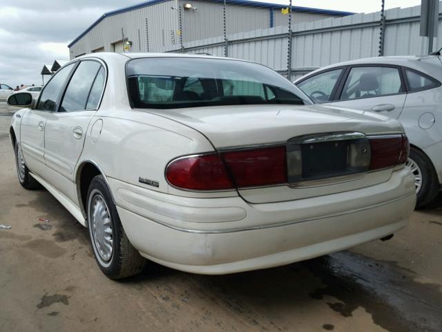 1G4HP54K624202047 - 2002 BUICK LESABRE CU WHITE photo 3