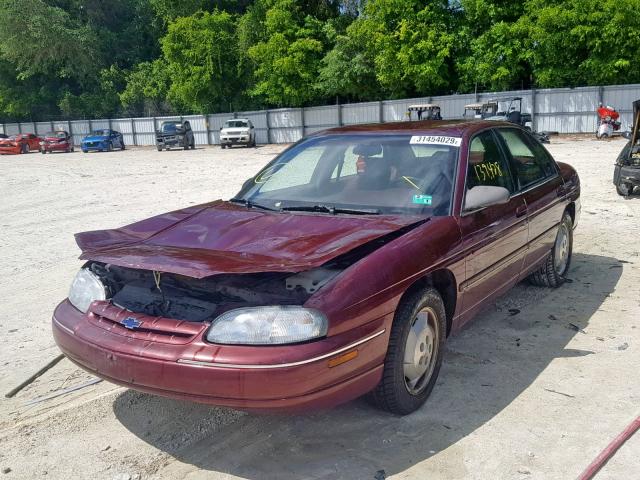 2G1WL52M2V9342344 - 1997 CHEVROLET LUMINA BAS 栗色 照片 2