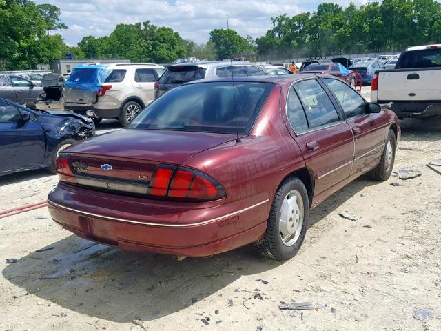 2G1WL52M2V9342344 - 1997 CHEVROLET LUMINA BAS 栗色 照片 4