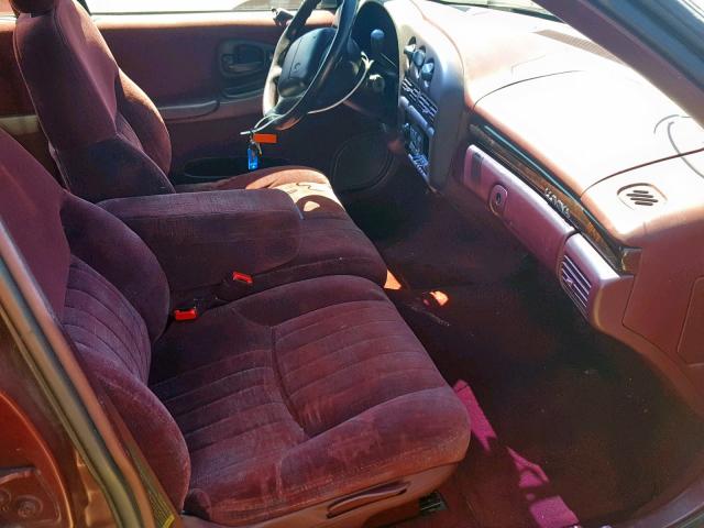 2G1WL52M2V9342344 - 1997 CHEVROLET LUMINA BAS 栗色 照片 5