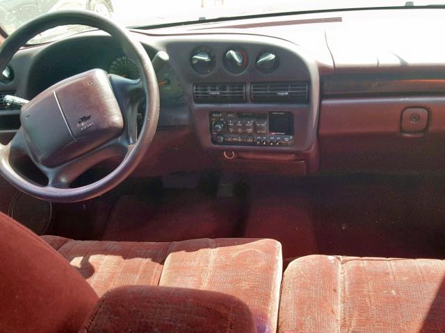 2G1WL52M2V9342344 - 1997 CHEVROLET LUMINA BAS 栗色 照片 9