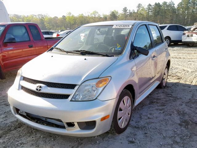 JTKKT624665005162 - 2006 TOYOTA SCION XA SILVER photo 2