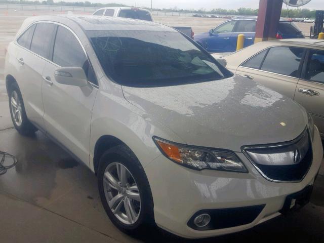 5J8TB3H55FL003011 - 2015 ACURA RDX TECHNO WHITE photo 9