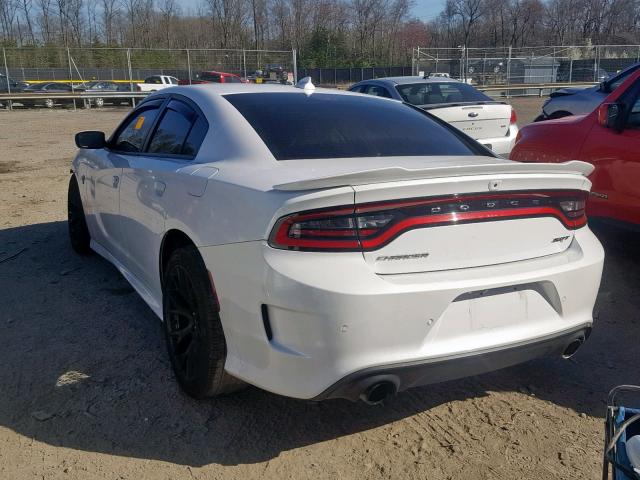 2C3CDXL95GH280609 - 2016 DODGE CHARGER SR WHITE photo 3