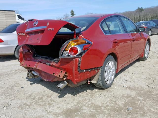 1N4AL21E19N428764 - 2009 NISSAN ALTIMA 2.5 RED photo 4