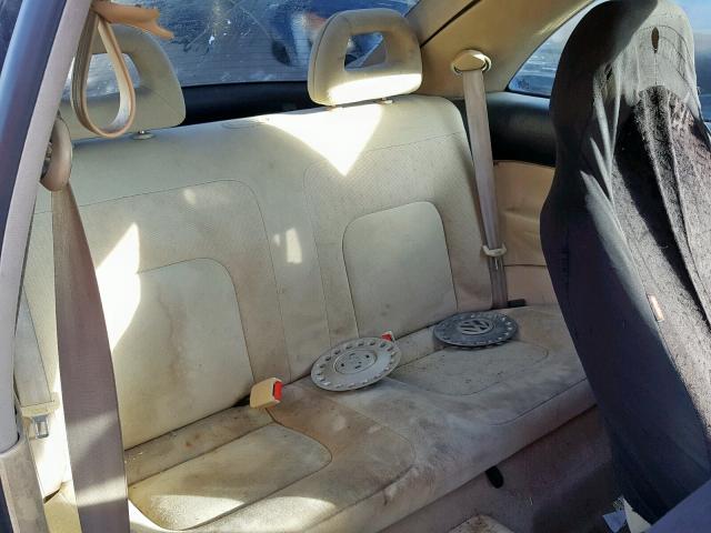 3VWCC21C6XM436123 - 1999 VOLKSWAGEN NEW BEETLE Qara foto 6