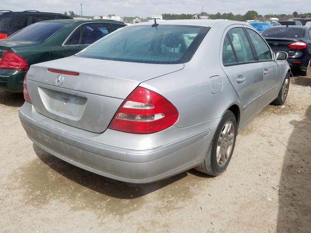 WDBUF65J25A643020 - 2005 MERCEDES-BENZ E 320  photo 4