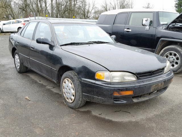 JT2BG12K4T0348695 - 1996 TOYOTA CAMRY DX BLACK photo 1