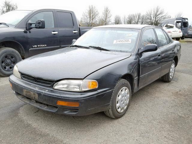 JT2BG12K4T0348695 - 1996 TOYOTA CAMRY DX BLACK photo 2