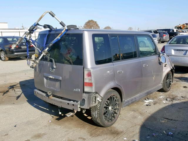 JTLKT324764032841 - 2006 TOYOTA SCION XB 灰色 照片 4