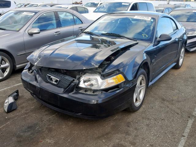 1FAFP42X5YF285655 - 2000 FORD MUSTANG GT BLACK photo 2