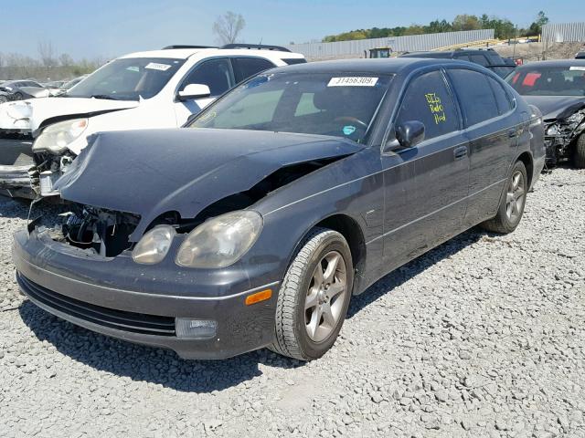 JT8BD69S730187101 - 2003 LEXUS GS 300 GRAY photo 2